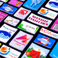 Rounded Corner Rectangle Stickers