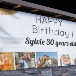 Birthday banner