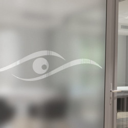 Ophthalmic eye Privacy Window film