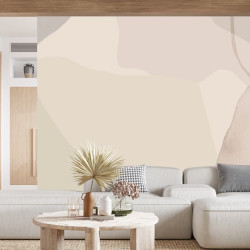 Neutral Brush Colours Panoramic wallpaper