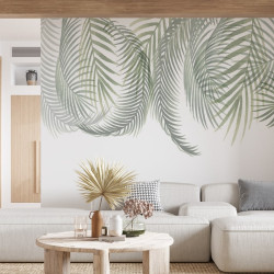 Palm leaves 2 Panoramic wallpaper