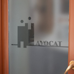 Lawyer logo 2 Privacy Window film