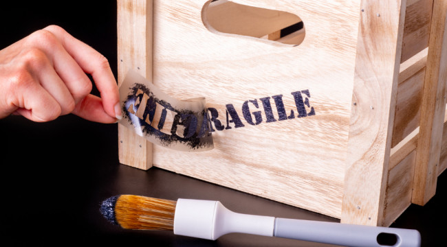 Vinyl Stencil Lettering