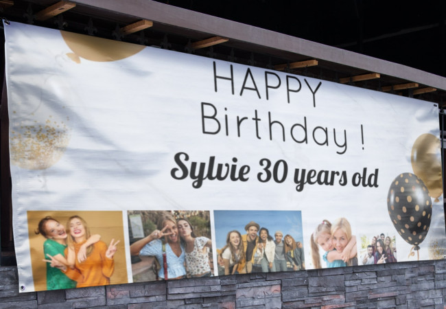 Birthday banner