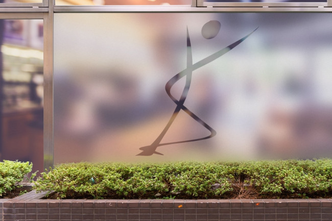 Physiotherapist Logo 2 Privacy Window film