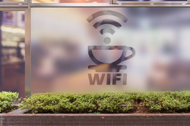 Cybercafé Privacy Window film