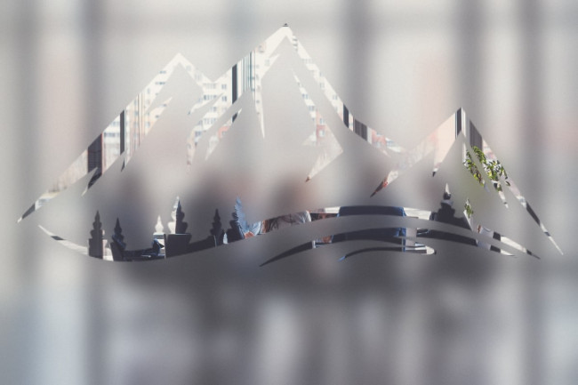 Mountain Privacy Window film