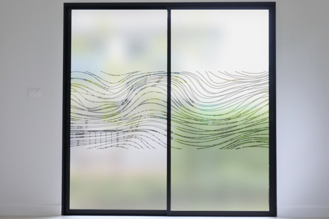 Angel hair Privacy Window film