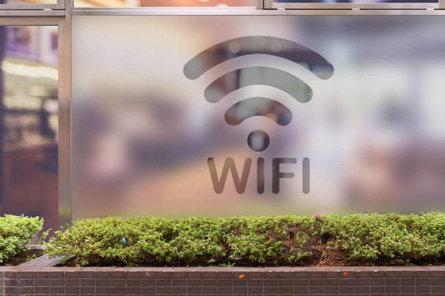 WIFI 2 logo Privacy Window film