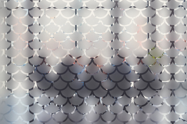 Scale pattern Privacy Window film