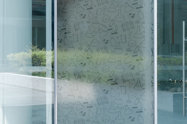 Medical Pattern Privacy Window film